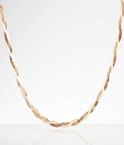 Twisted Snake Chain Necklace