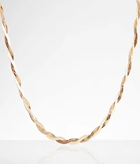 Twisted Snake Chain Necklace