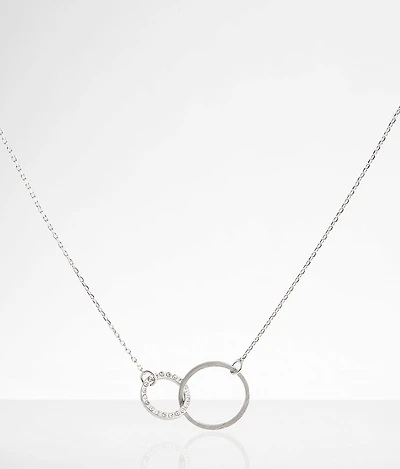 Dainty Double Circle Necklace