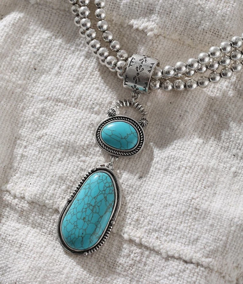 Turquoise Statement Necklace