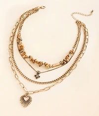 Charm Tiered Necklace