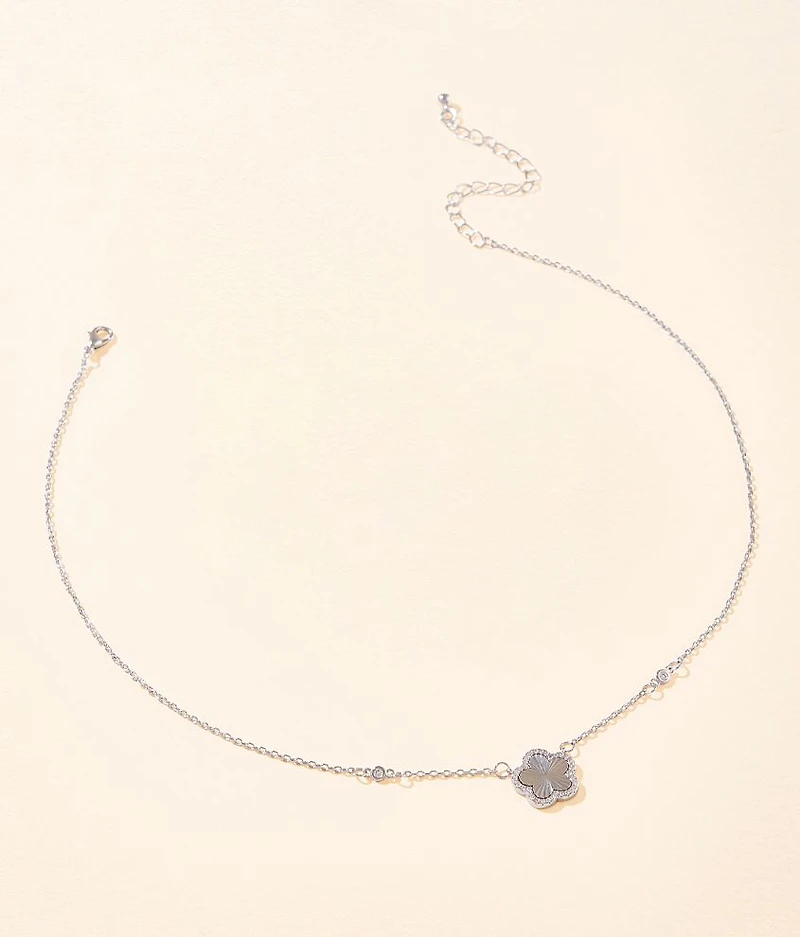 Glitz Flower Necklace