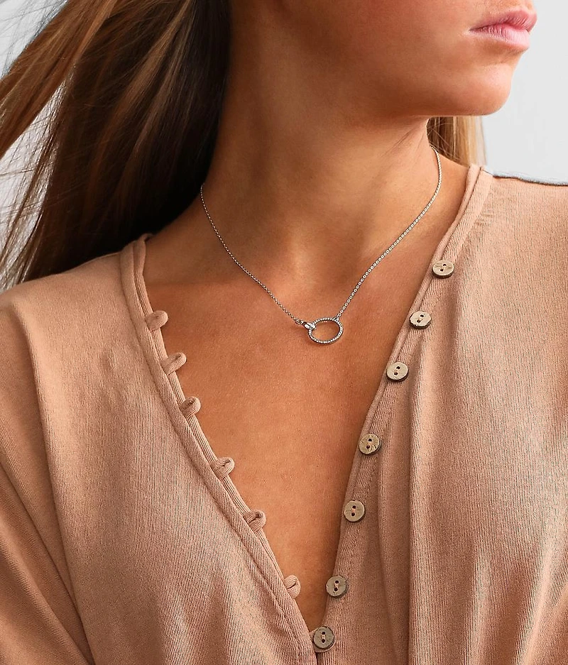 Dainty Circle Necklace