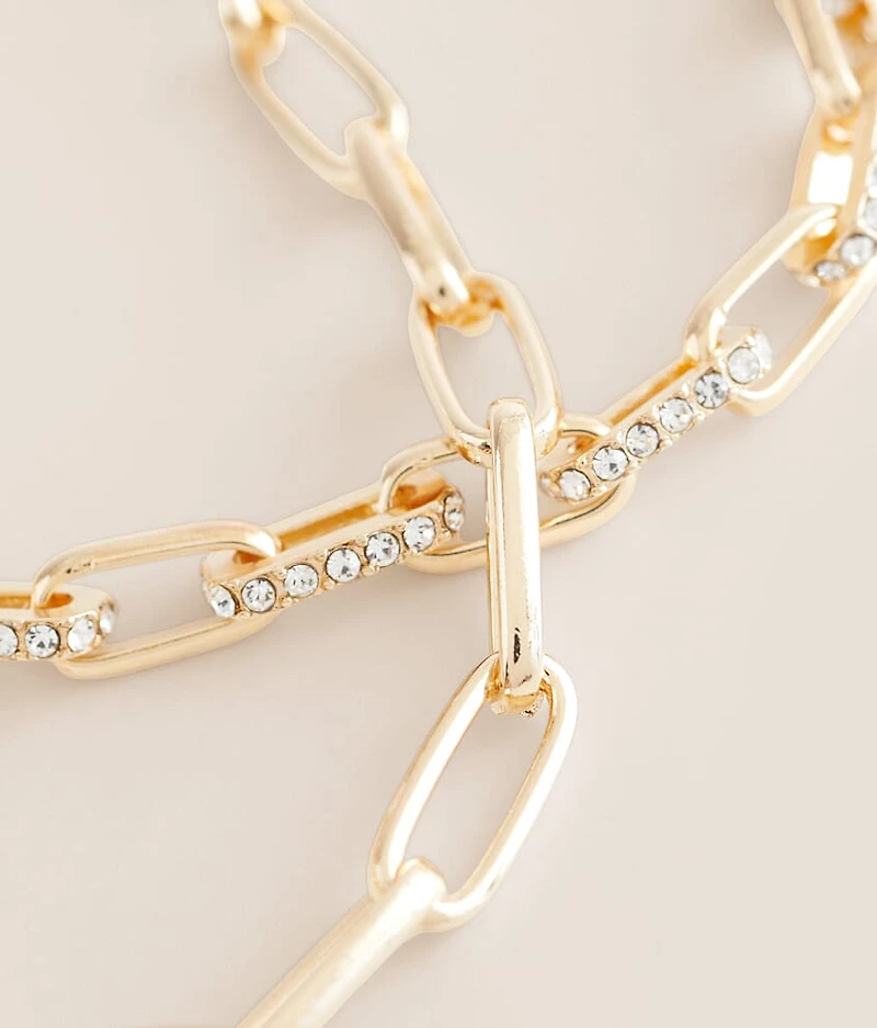 2 Pack Statement Necklace Set