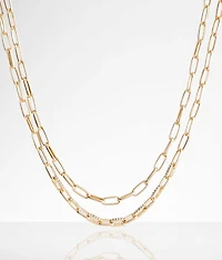 2 Pack Statement Necklace Set