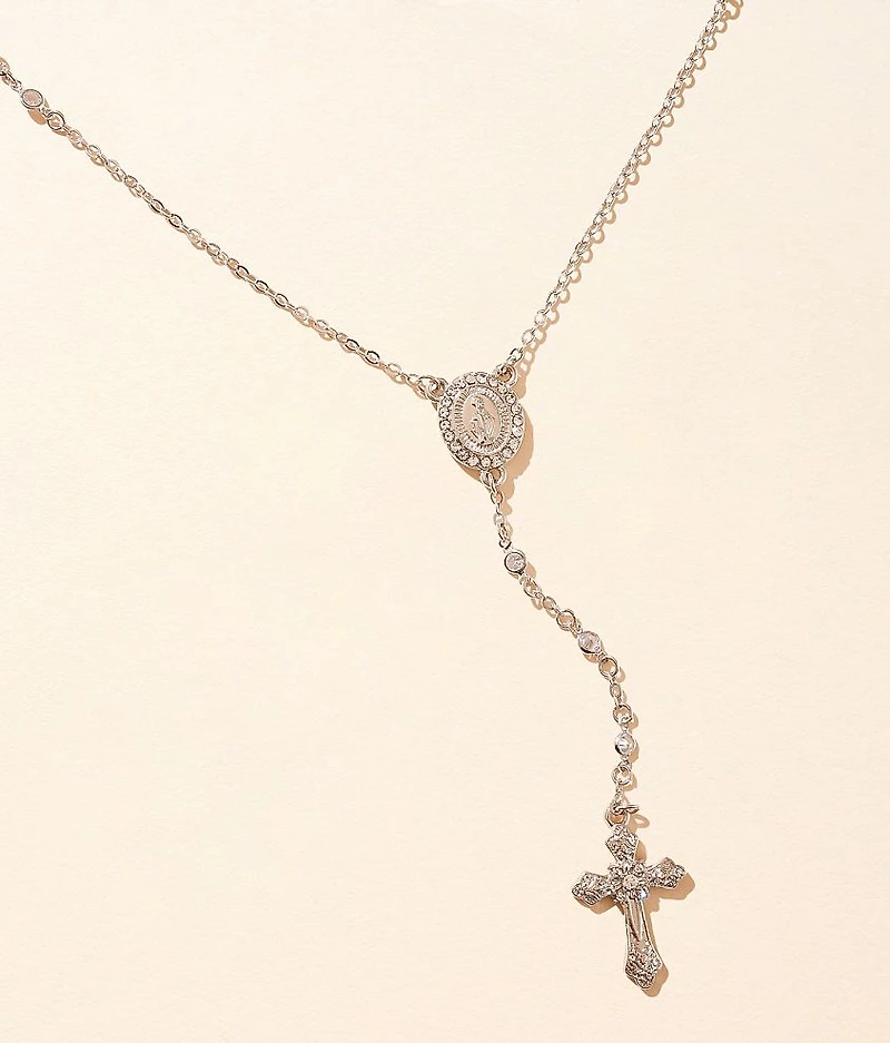 Glitz Cross Necklace
