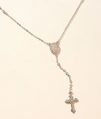 Glitz Cross Necklace