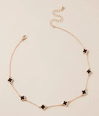 Glitz Clover Necklace