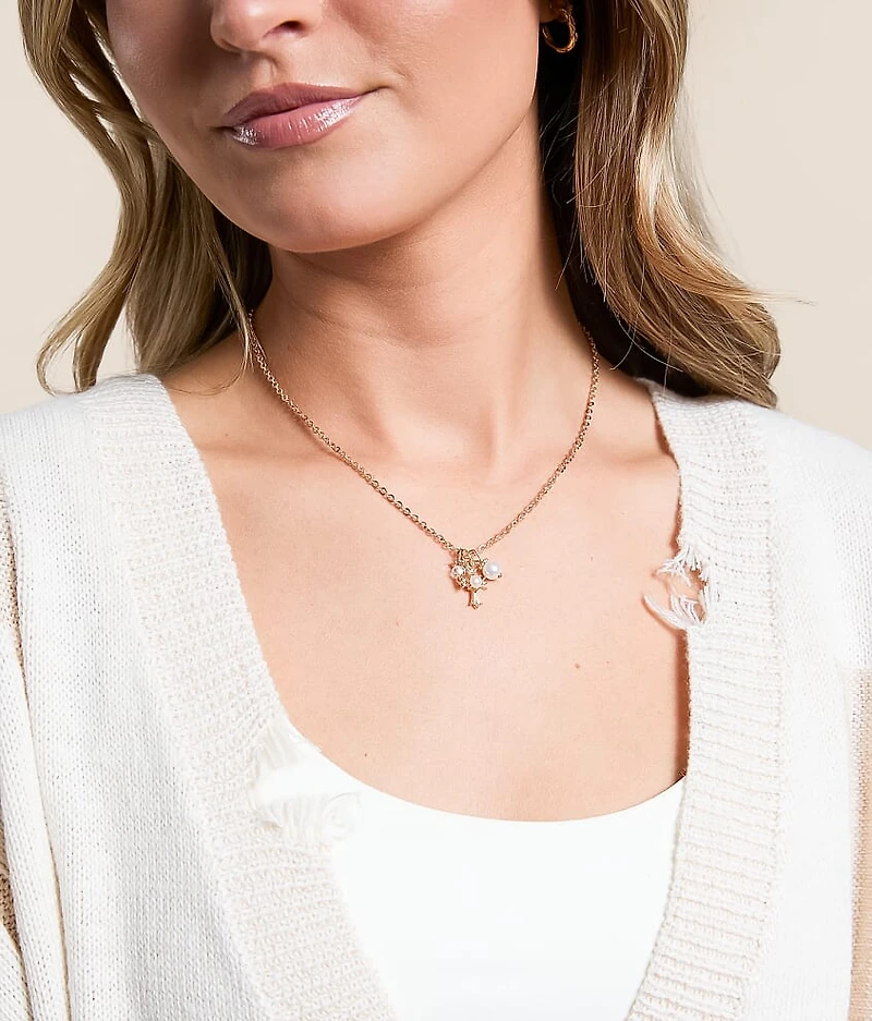 Cross Charm Necklace
