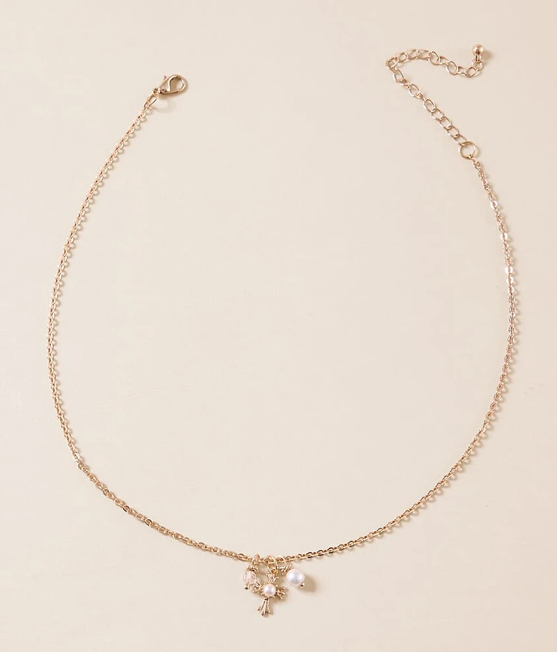 Cross Charm Necklace