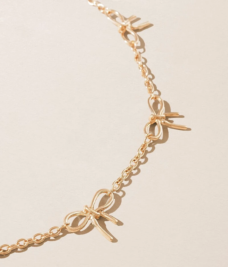 Bow Necklace