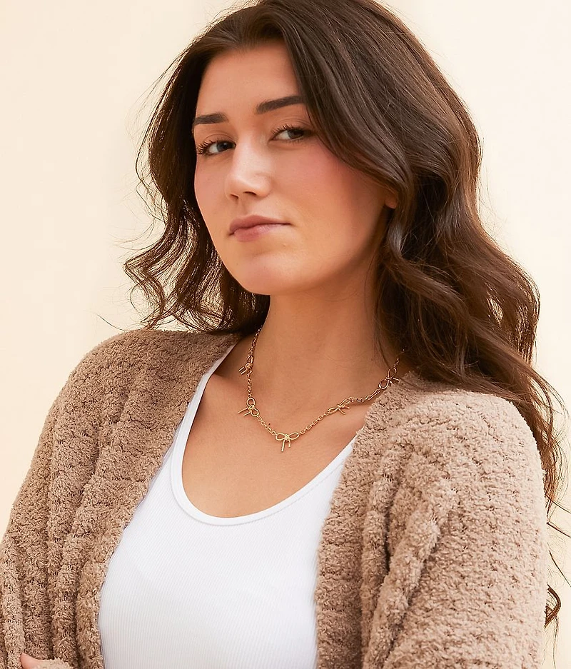 Bow Necklace