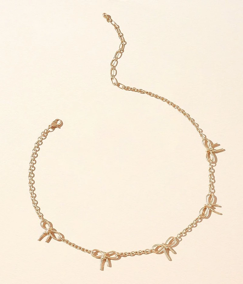 Bow Necklace