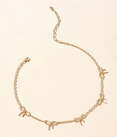 Bow Necklace