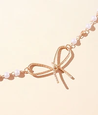Bow Necklace