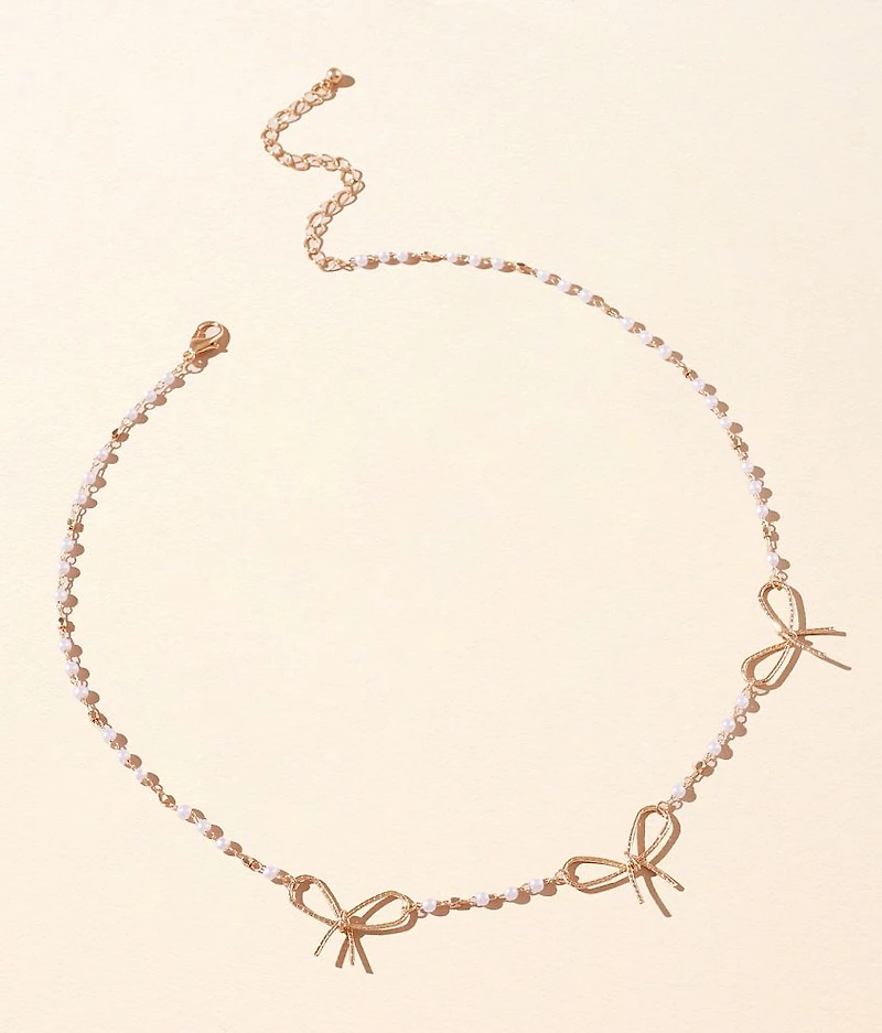 Bow Necklace