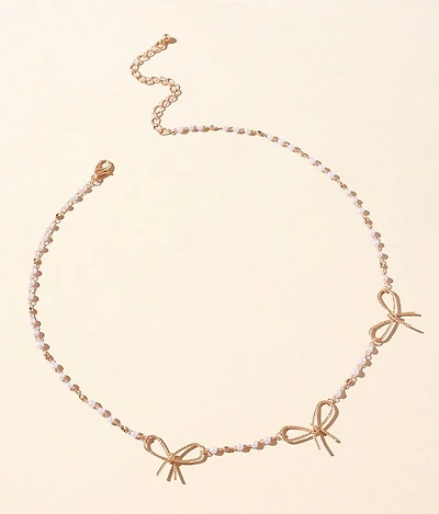 Bow Necklace
