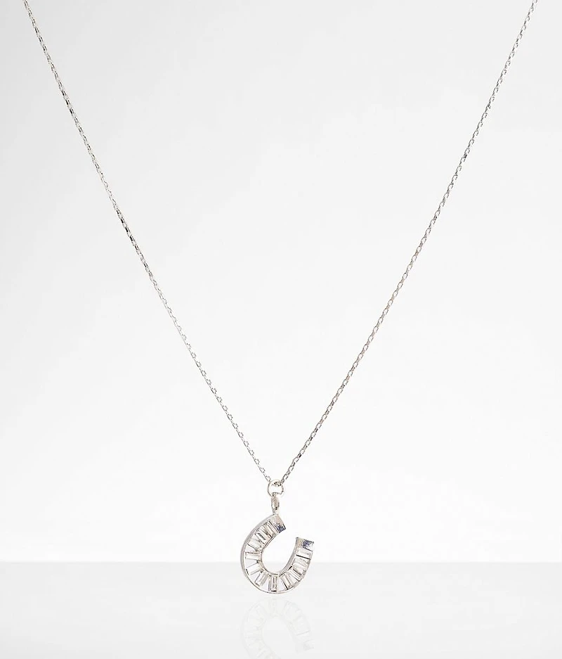 Glitz Horseshoe Necklace