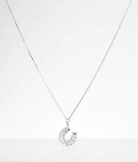 Glitz Horseshoe Necklace