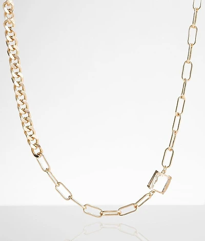 Rhinestone Pendant Necklace