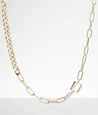 Rhinestone Pendant Necklace