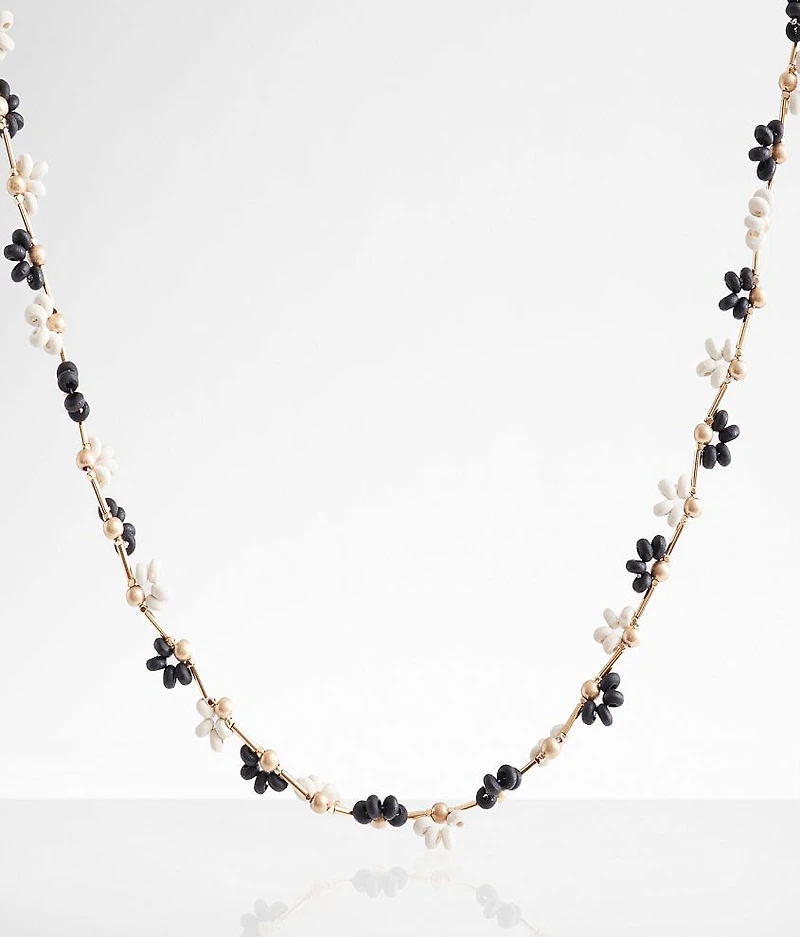 Flower Bead Necklace