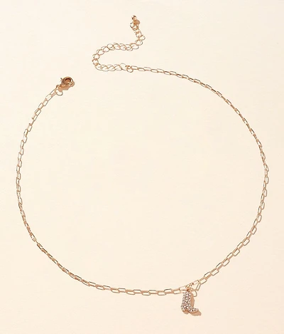 Cowboy Boot Necklace