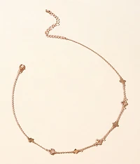 Glitz Clover Necklace