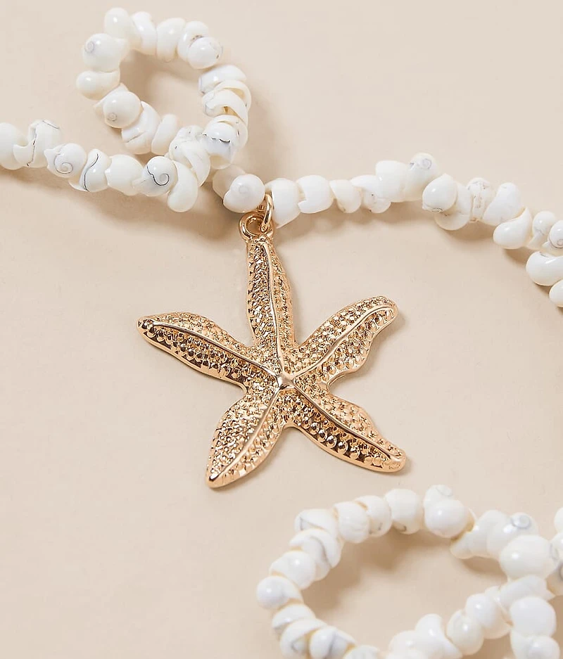 Starfish Pendant Necklace
