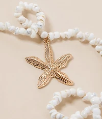 Starfish Pendant Necklace