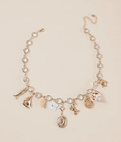 Seashell Charm Necklace
