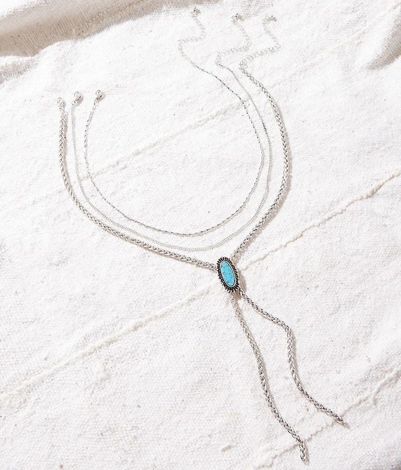 3 Pack Turquoise Necklace Set