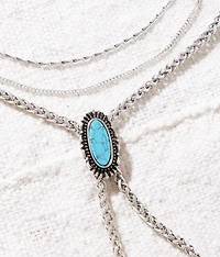 3 Pack Turquoise Necklace Set