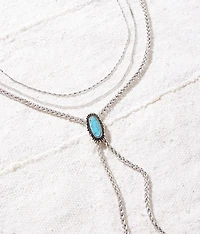 3 Pack Turquoise Necklace Set
