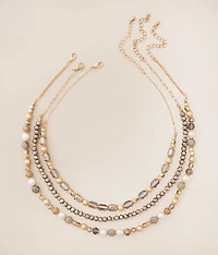 3 Pack Beaded Necklace Set