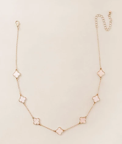 Statement Clover Necklace