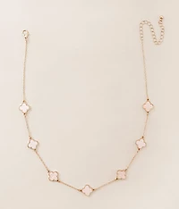 Statement Clover Necklace