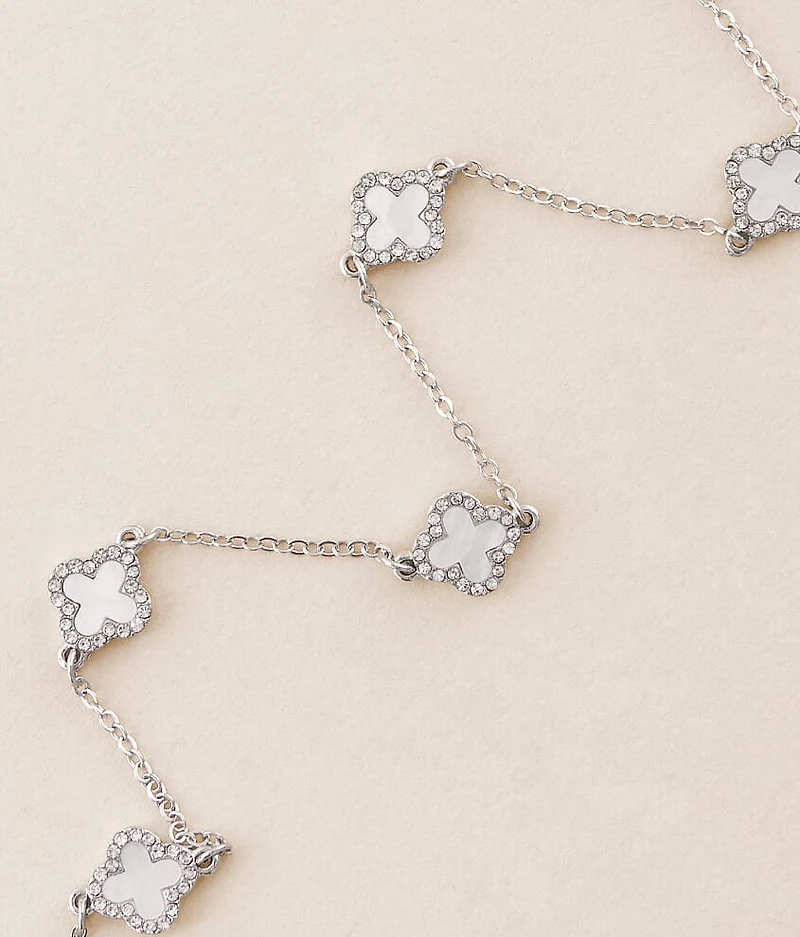 Glitz Clover Necklace