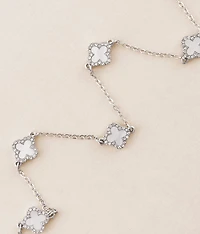 Glitz Clover Necklace