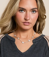 Glitz Clover Necklace