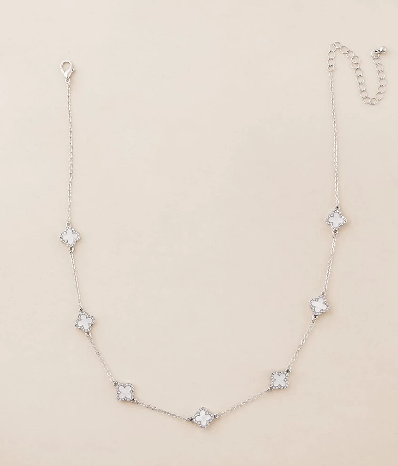 Glitz Clover Necklace