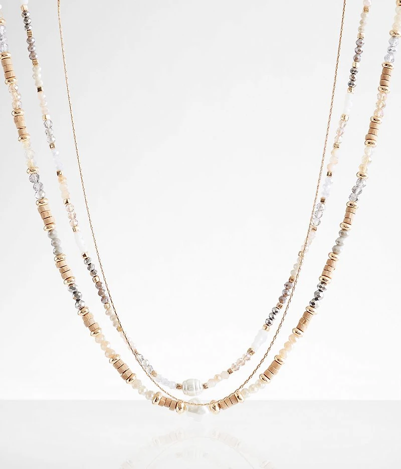 3 Pack Beaded Necklace Set