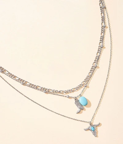 Tiered Western Necklace