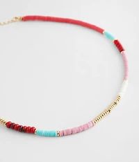 Disc Bead Necklace