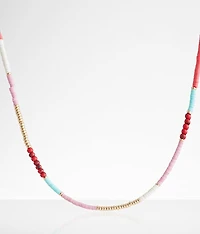 Disc Bead Necklace