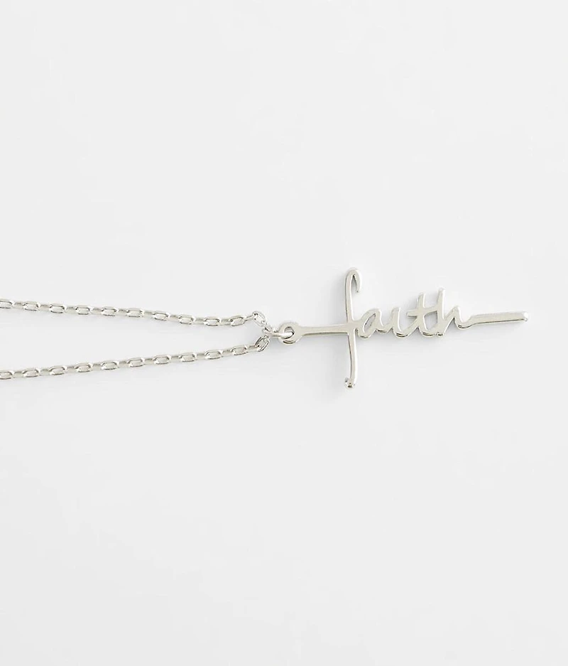 Faith Cross Necklace