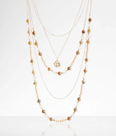 2 Pack Tiered Necklace Set