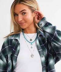 4 Pack Western Necklace Set