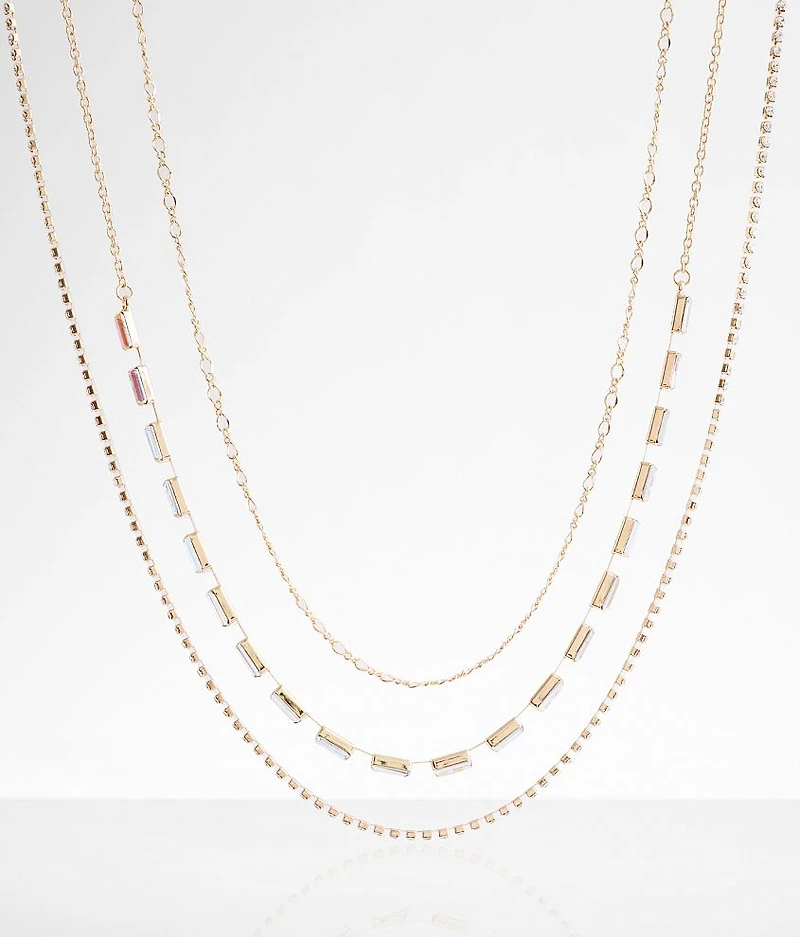 3 Pack Tiered Necklace Set