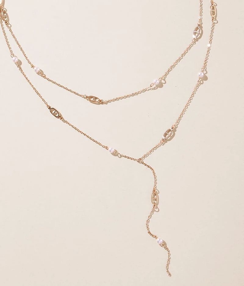Faux Pearl Necklace
